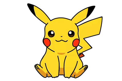 picture of Pikachu to draw